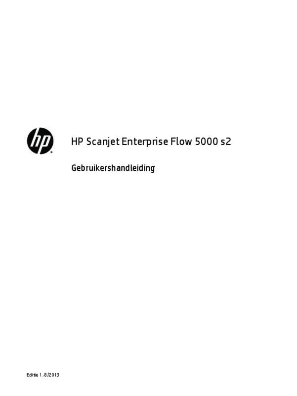 Mode d'emploi HP SCANJET PROFESSIONAL 5000 S2