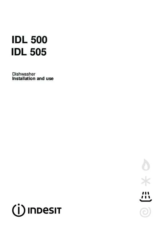 Mode d'emploi INDESIT IDL500
