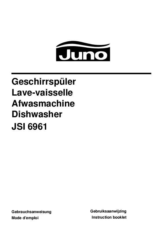 Mode d'emploi JUNO JSI6961S