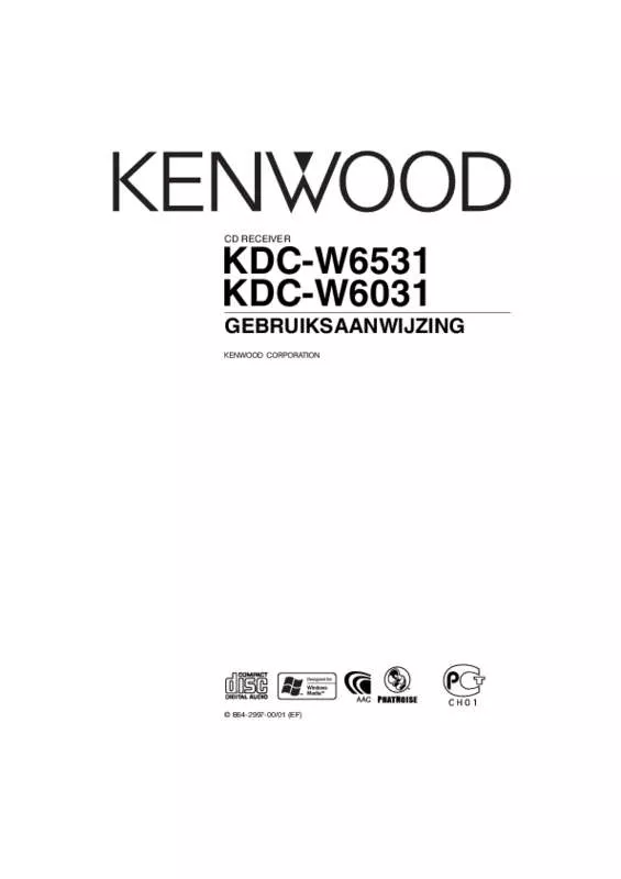 Mode d'emploi KENWOOD KDC-W6031