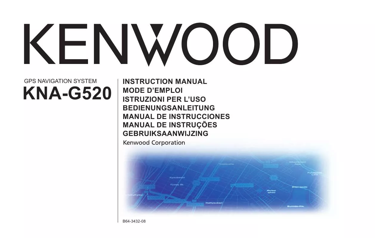 Mode d'emploi KENWOOD KNA-G520