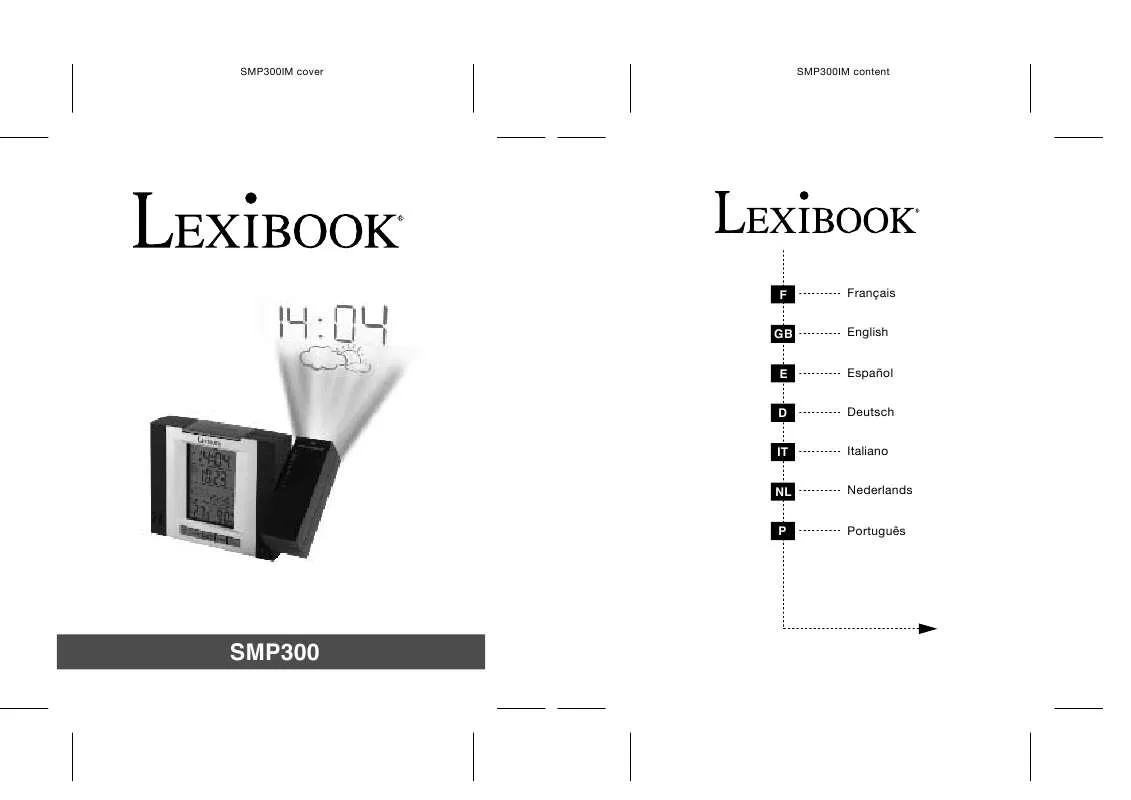 Mode d'emploi LEXIBOOK SMP300