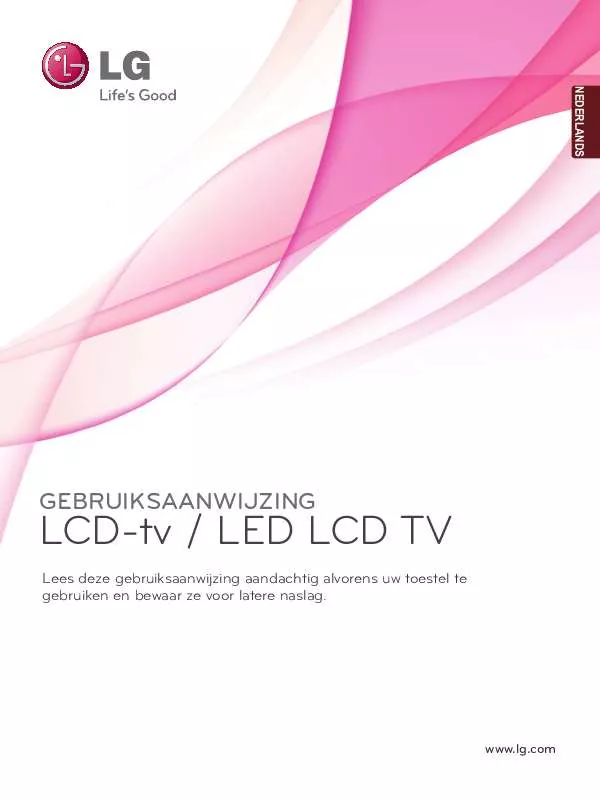 Mode d'emploi LG 42SL9000