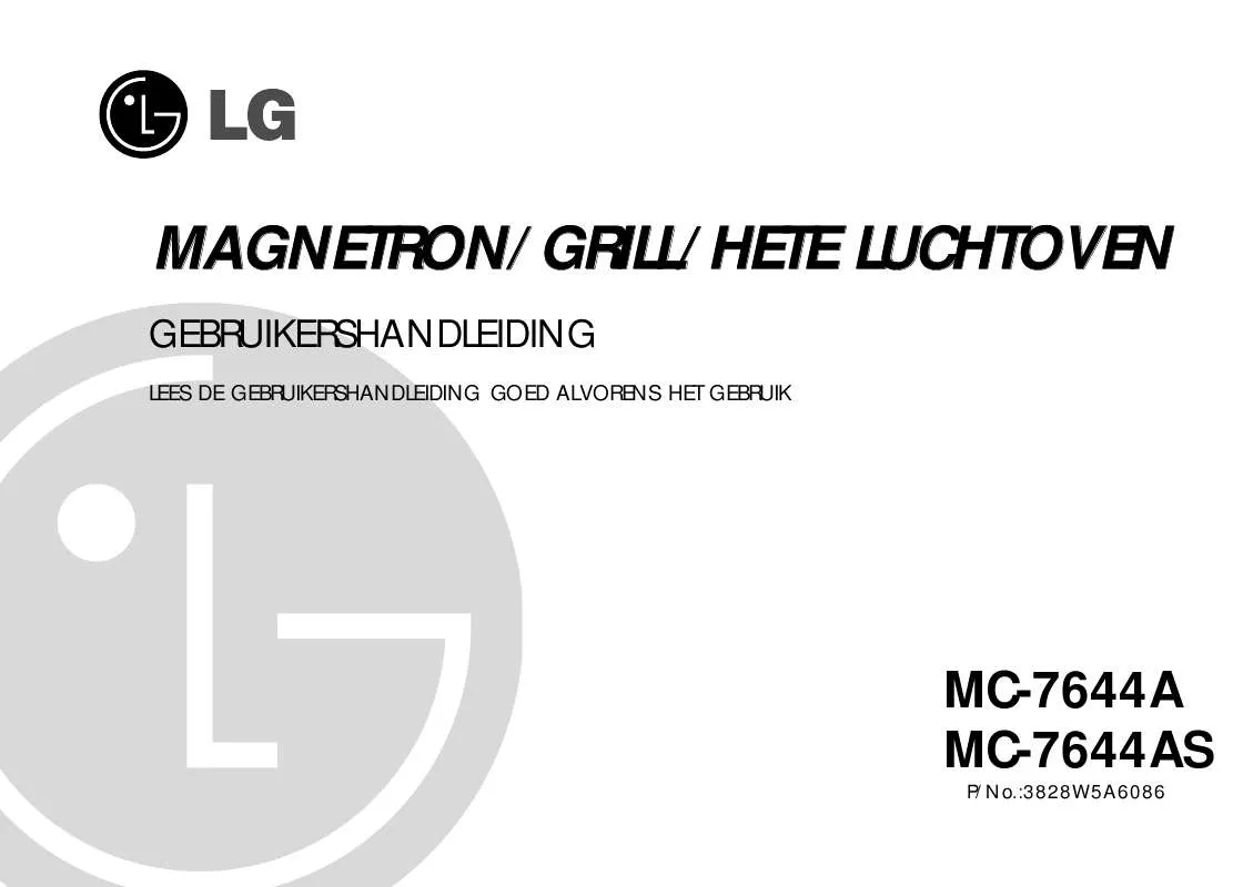 Mode d'emploi LG MC-7644AS