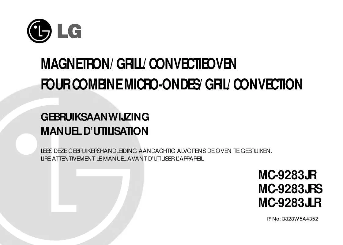 Mode d'emploi LG MC-9283JR