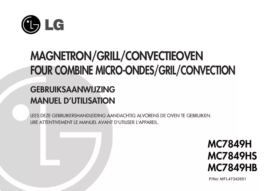 Mode d'emploi LG MC-7849-HS