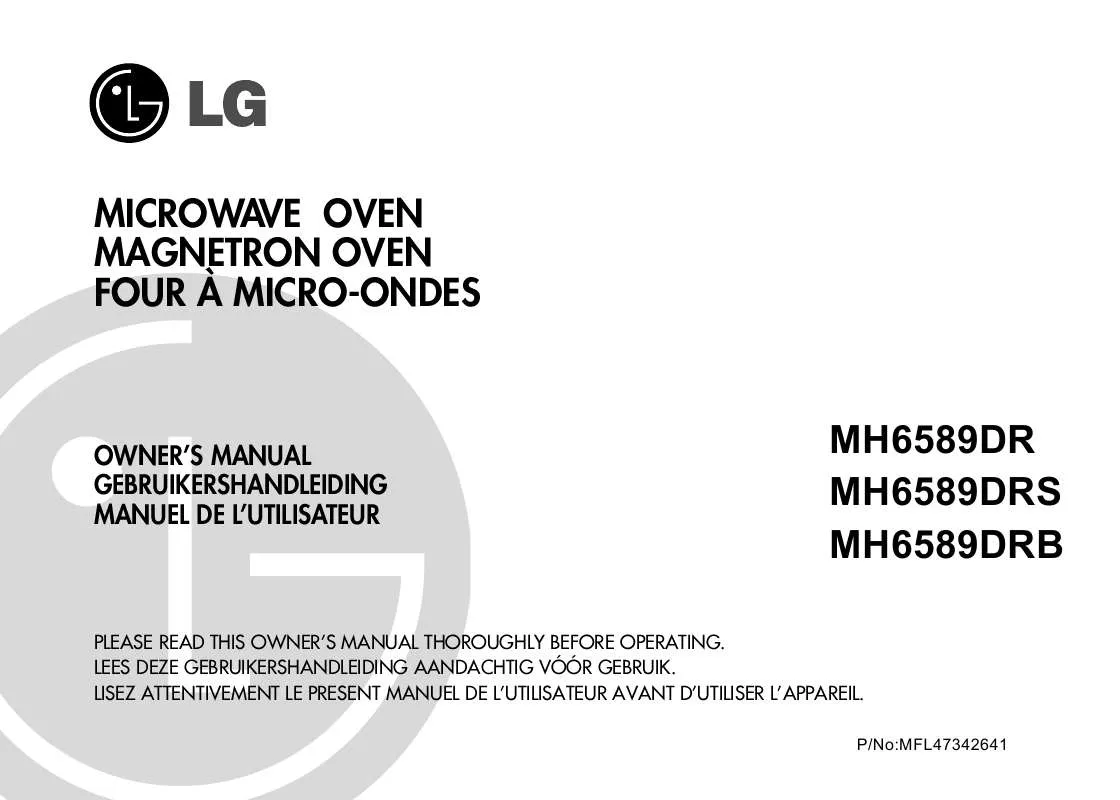 Mode d'emploi LG MH-6589-DRS