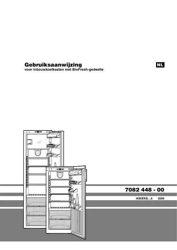 Mode d'emploi LIEBHERR IKB 2254