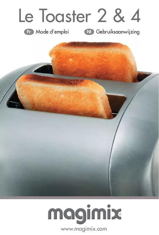 Mode d'emploi MAGIMIX LE TOASTER 2