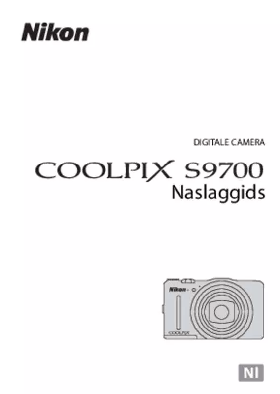 Mode d'emploi NIKON COOLPIX S9700