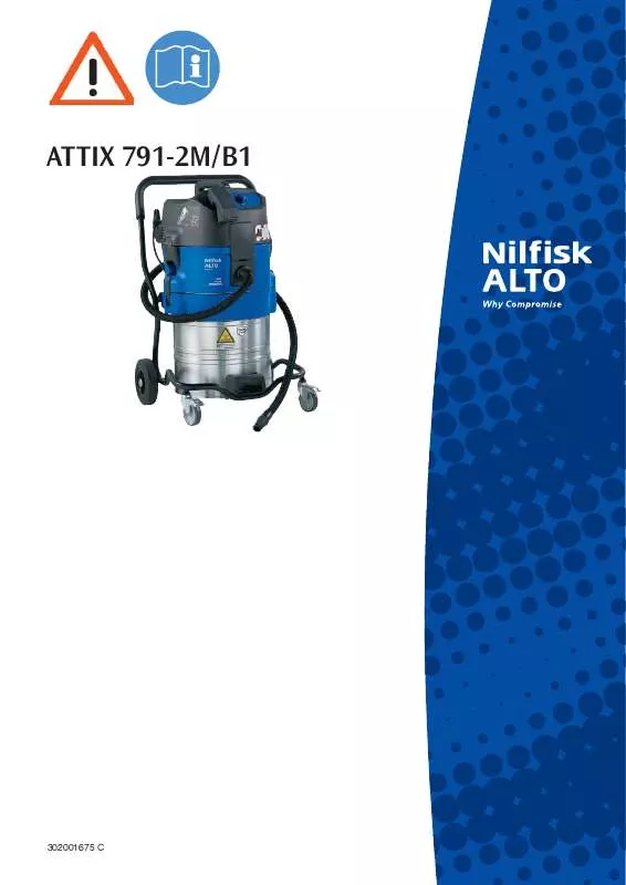 Mode d'emploi NILFISK ATTIX 791-2M B1
