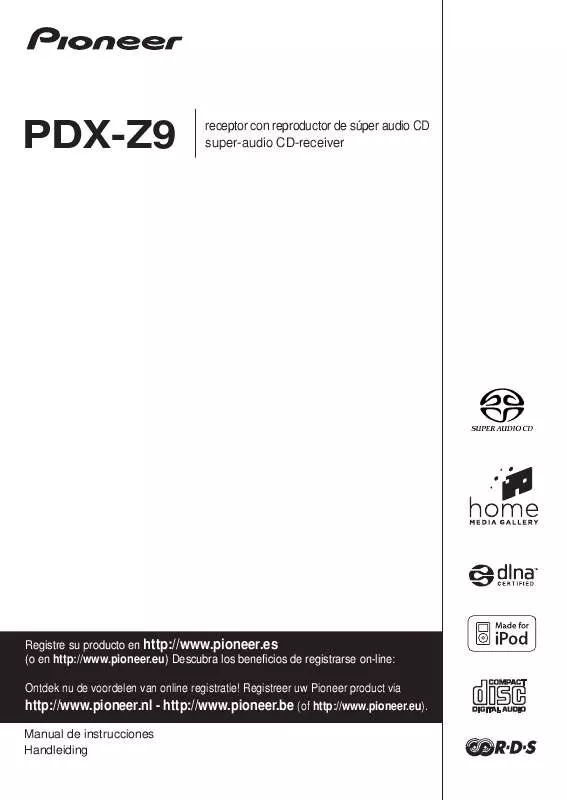Mode d'emploi PIONEER PDX-Z9
