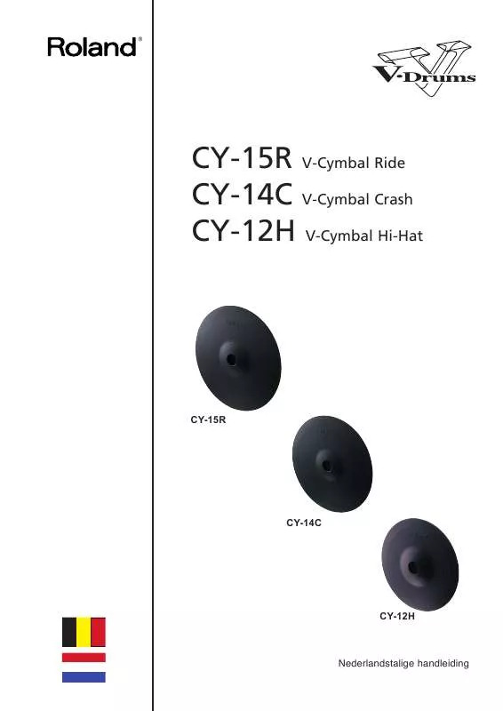 Mode d'emploi ROLAND CY-12H