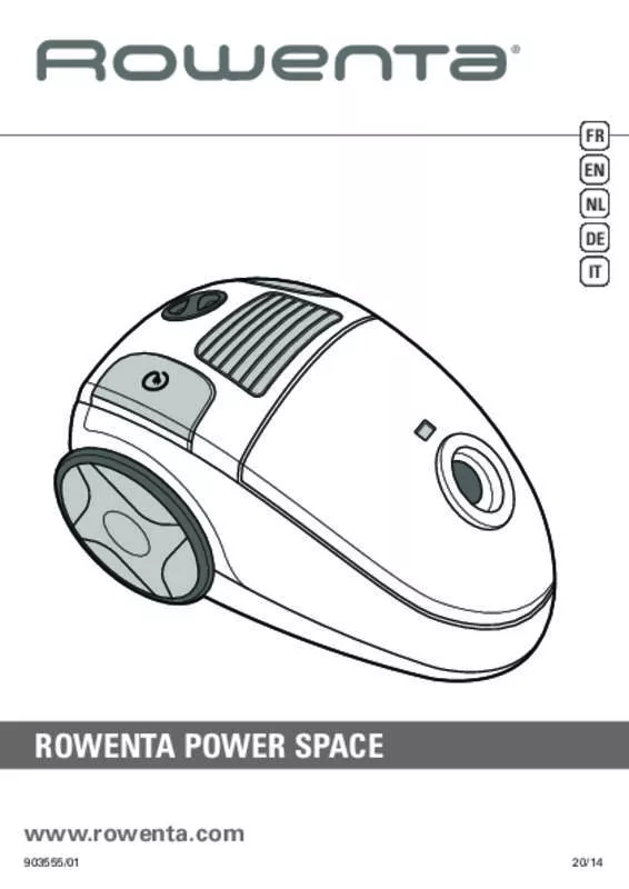 Mode d'emploi ROWENTA POWER SPACE RO2366EA