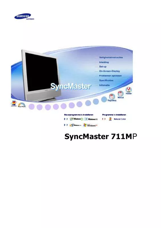 Mode d'emploi SAMSUNG SYNCMASTER 711MP