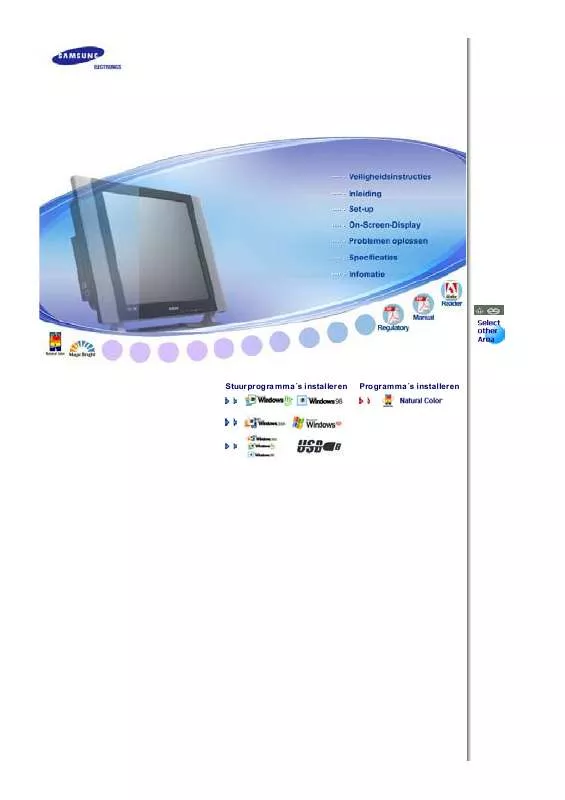 Mode d'emploi SAMSUNG SYNCMASTER 730MP