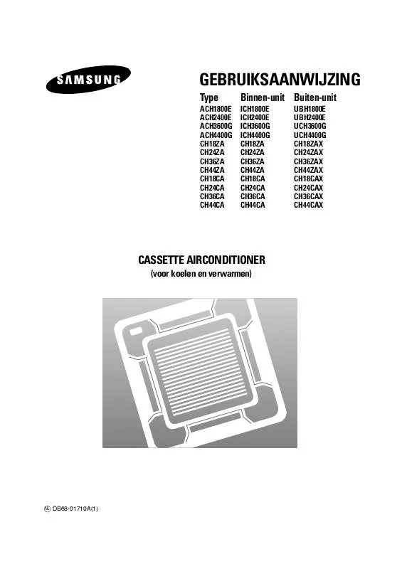 Mode d'emploi SAMSUNG CH18CA