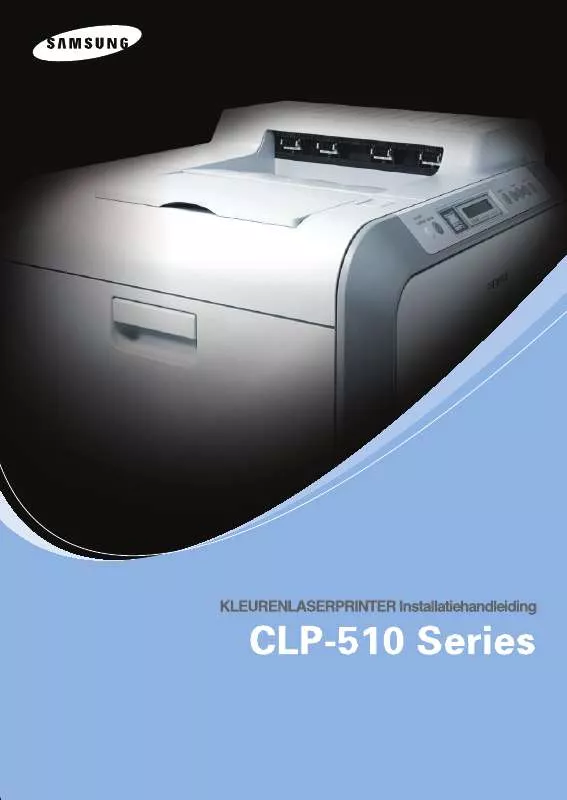 Mode d'emploi SAMSUNG CLP-510/STS