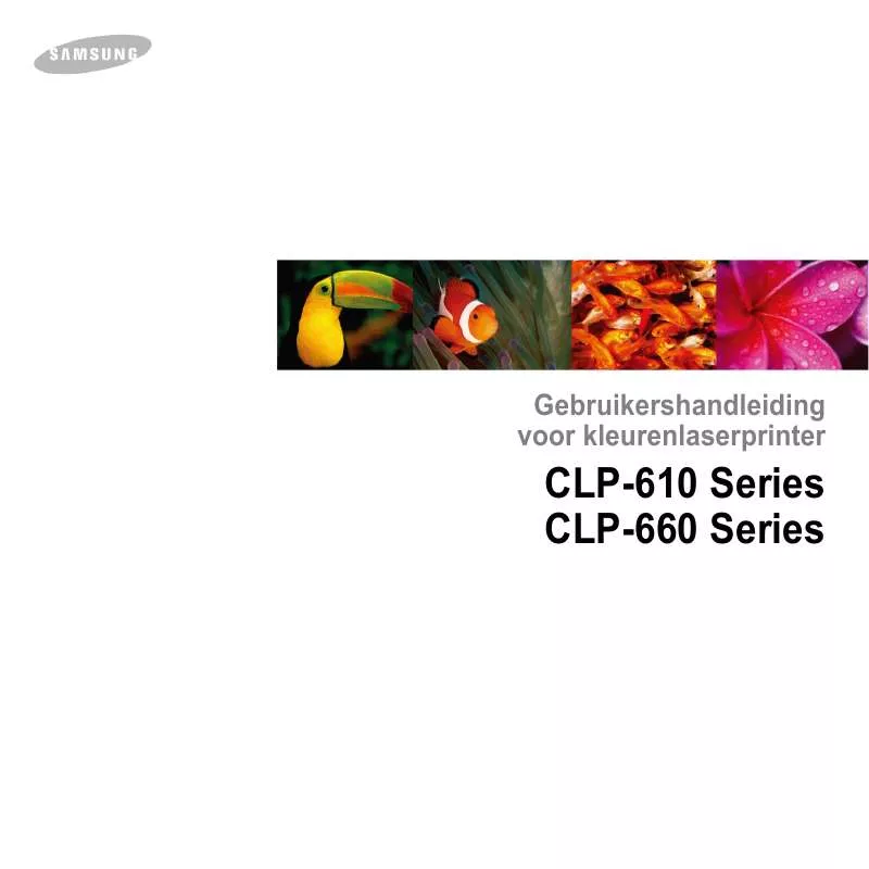 Mode d'emploi SAMSUNG CLP-610ND/SEE