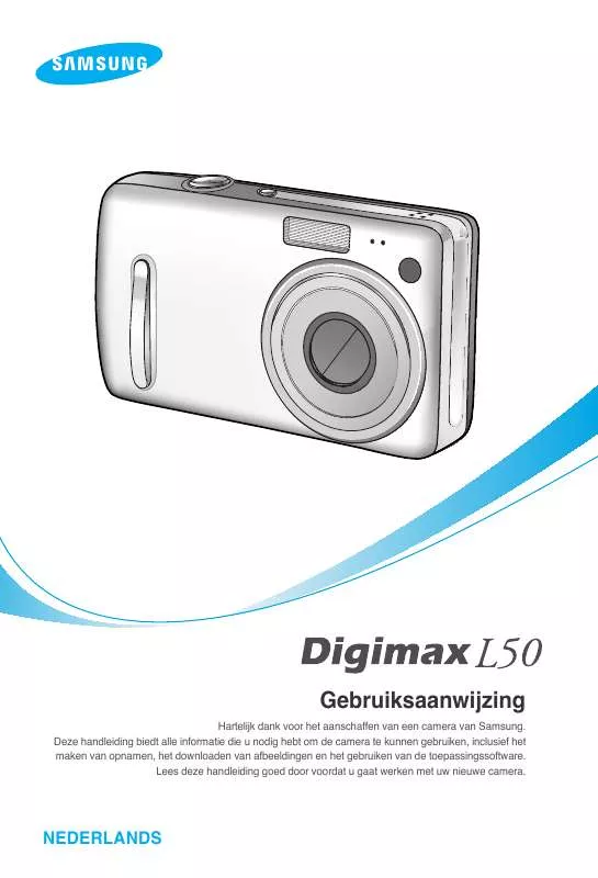 Mode d'emploi SAMSUNG DIGIMAXL50