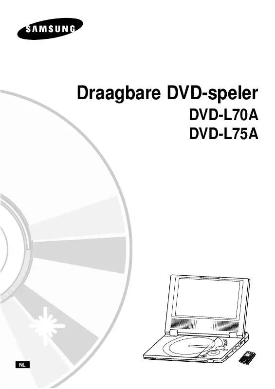 Mode d'emploi SAMSUNG DVD-L70A