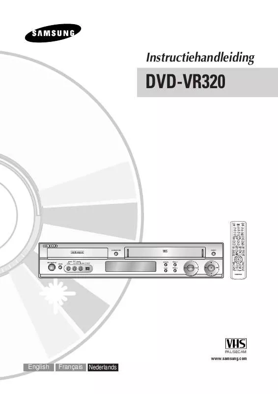 Mode d'emploi SAMSUNG DVD-VR320