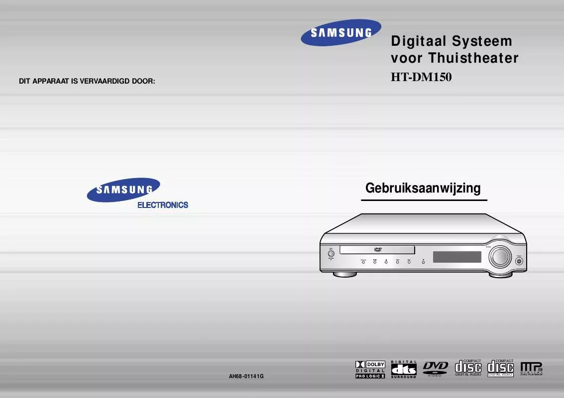 Mode d'emploi SAMSUNG HT-DM150