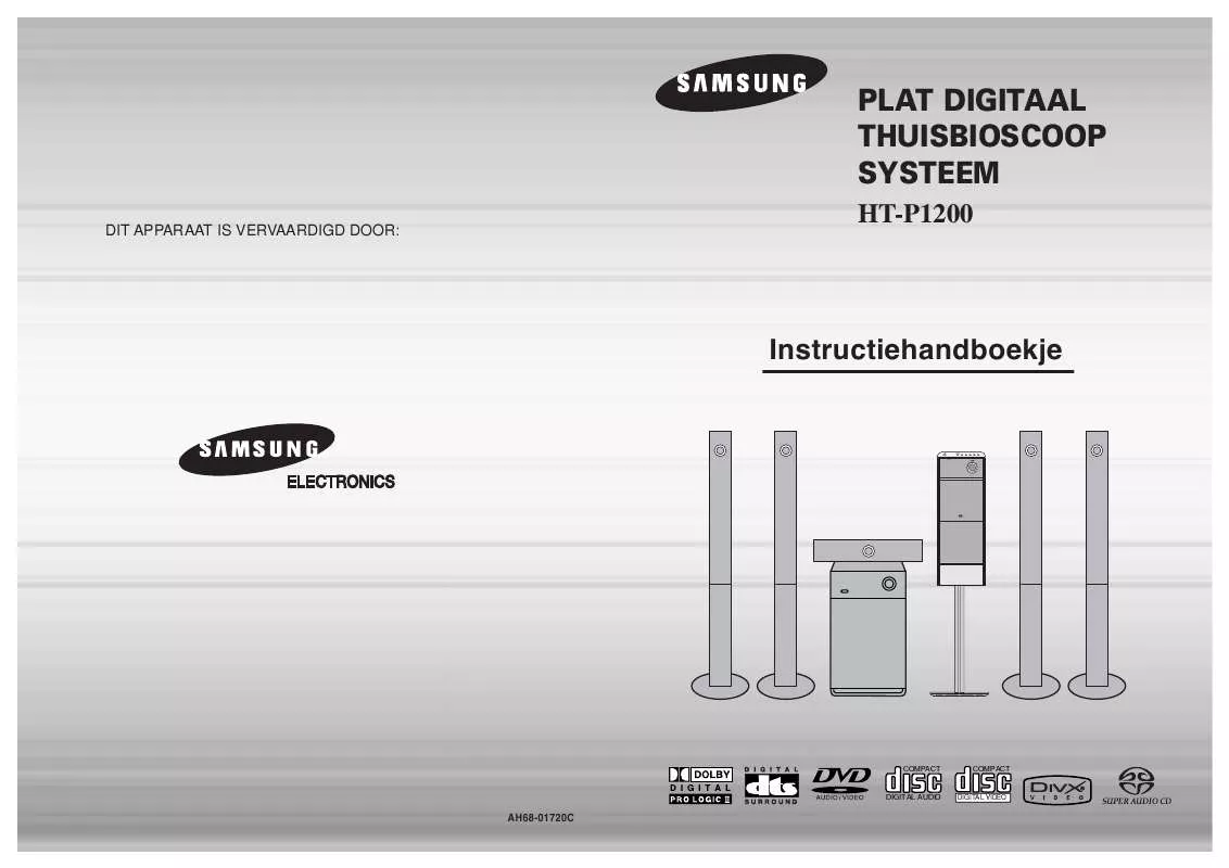 Mode d'emploi SAMSUNG HT-P1200