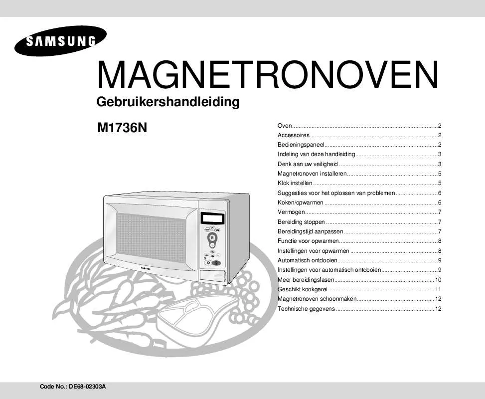 Mode d'emploi SAMSUNG M1736N