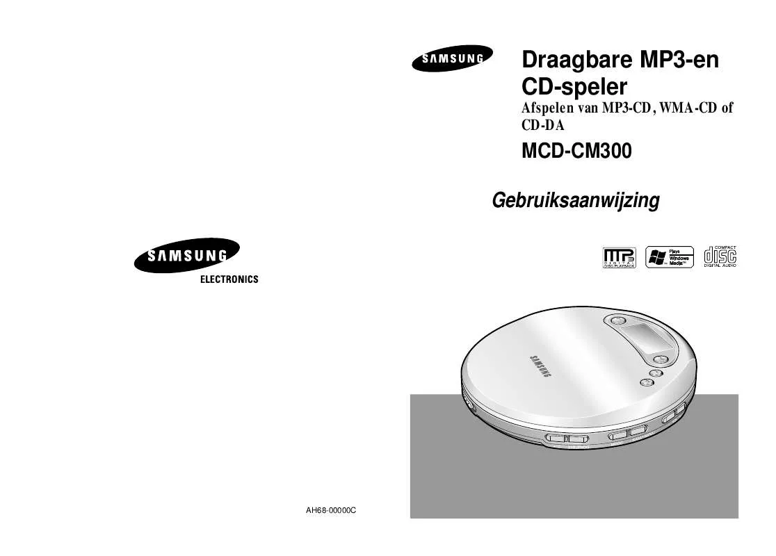 Mode d'emploi SAMSUNG MCD-CM300