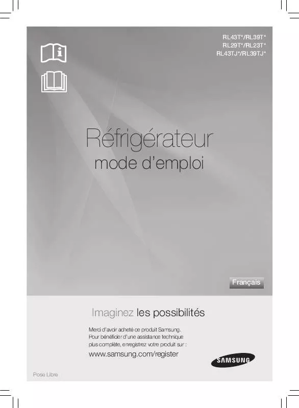 Mode d'emploi SAMSUNG RL-43