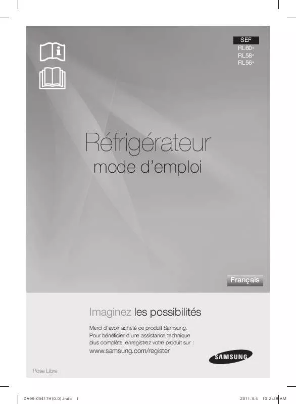 Mode d'emploi SAMSUNG RL-60