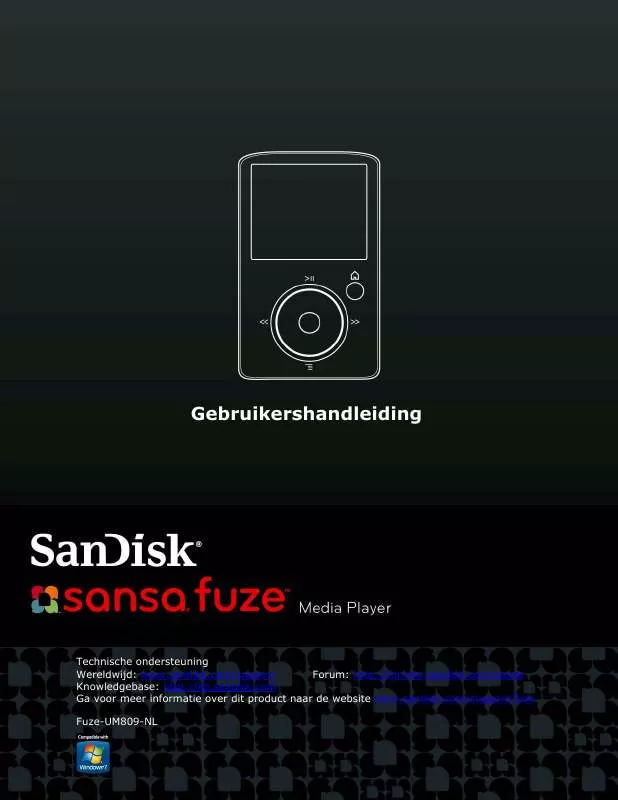 Mode d'emploi SANDISK SANSA
FUZE