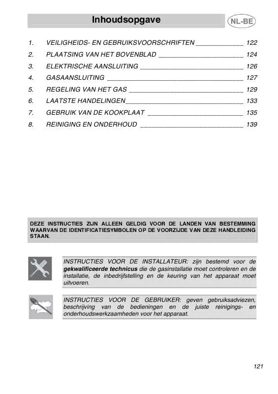 Mode d'emploi SMEG SRV564AV6