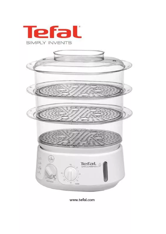 Mode d'emploi TEFAL STOOMKOKER SIMPLY INVENTS