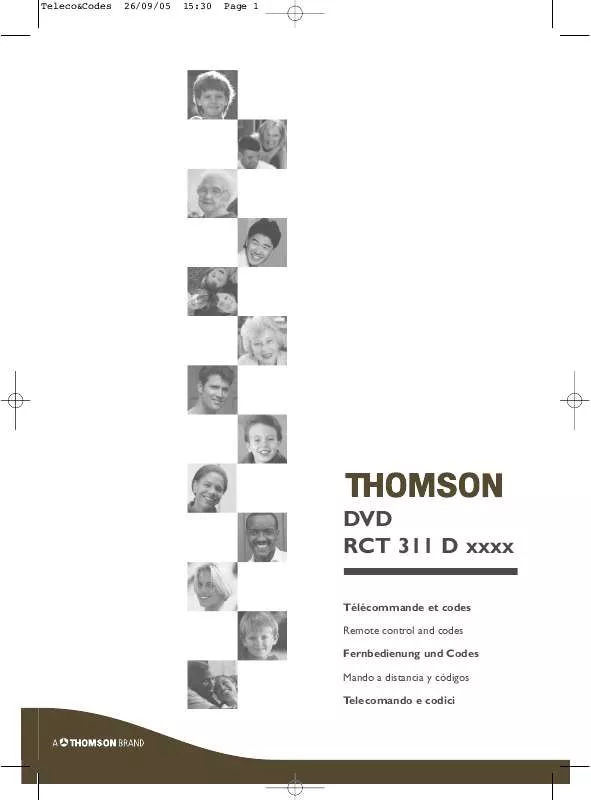 Mode d'emploi THOMSON DTH8543