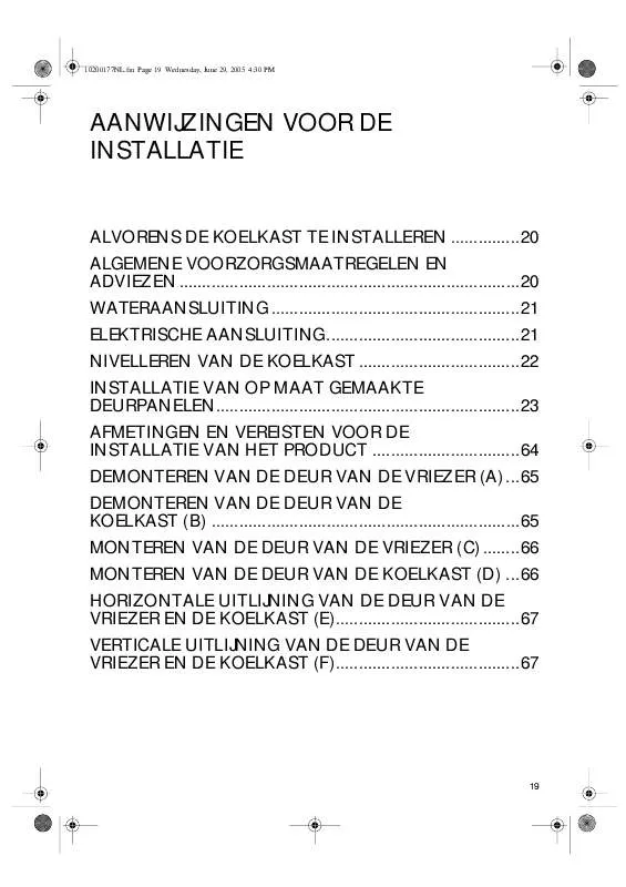 Mode d'emploi WHIRLPOOL AC2027HEKB