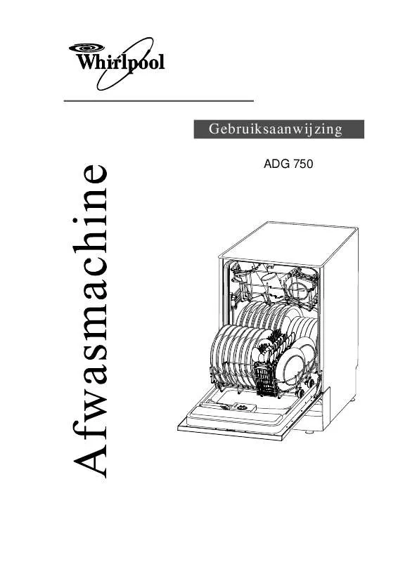 Mode d'emploi WHIRLPOOL ADG 150 IX