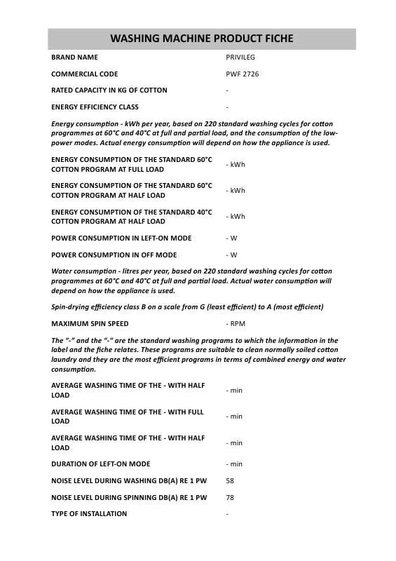 Mode d'emploi WHIRLPOOL ADG 7453 A FD