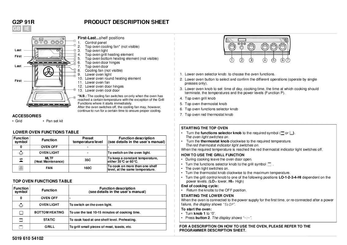 Mode d'emploi WHIRLPOOL ADG 8417 IX