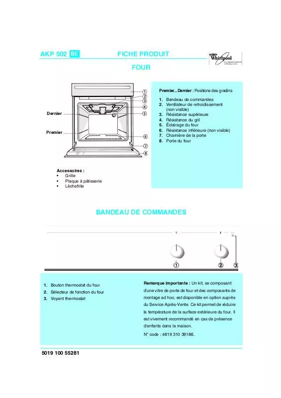 Mode d'emploi WHIRLPOOL ADL 934 S AV