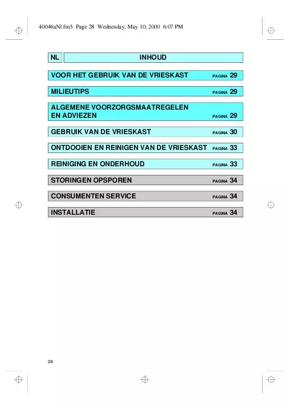 Mode d'emploi WHIRLPOOL AFB 440/H