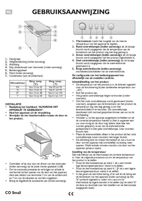 Mode d'emploi WHIRLPOOL AFG 050 AP/1