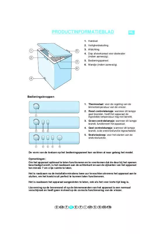 Mode d'emploi WHIRLPOOL AFG 510/H