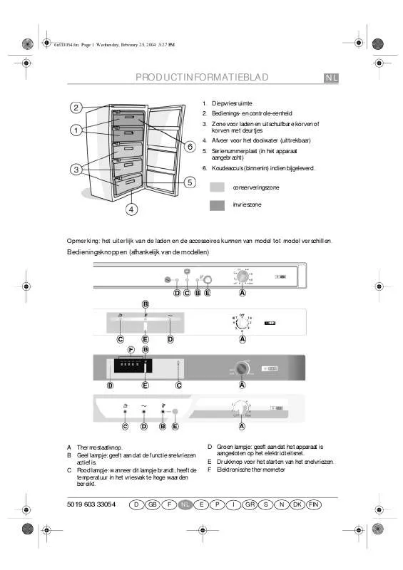 Mode d'emploi WHIRLPOOL AFG 7010