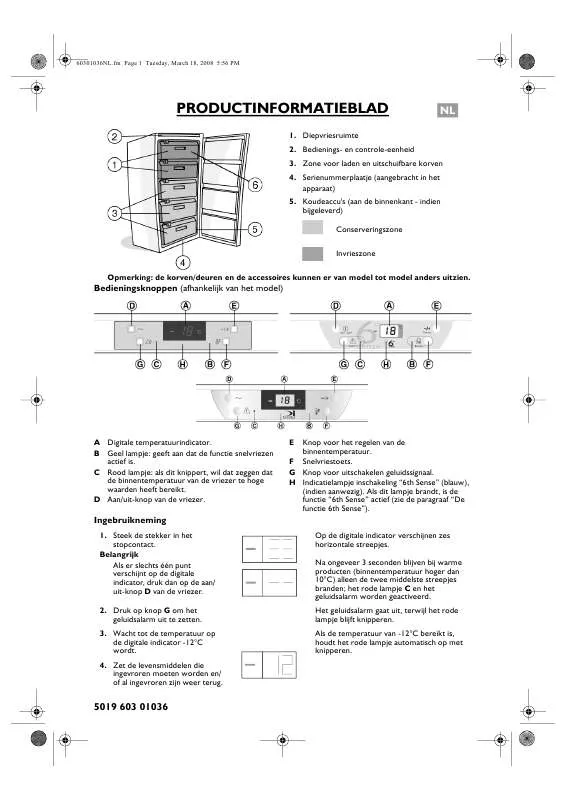 Mode d'emploi WHIRLPOOL AFG 8220 NF/S