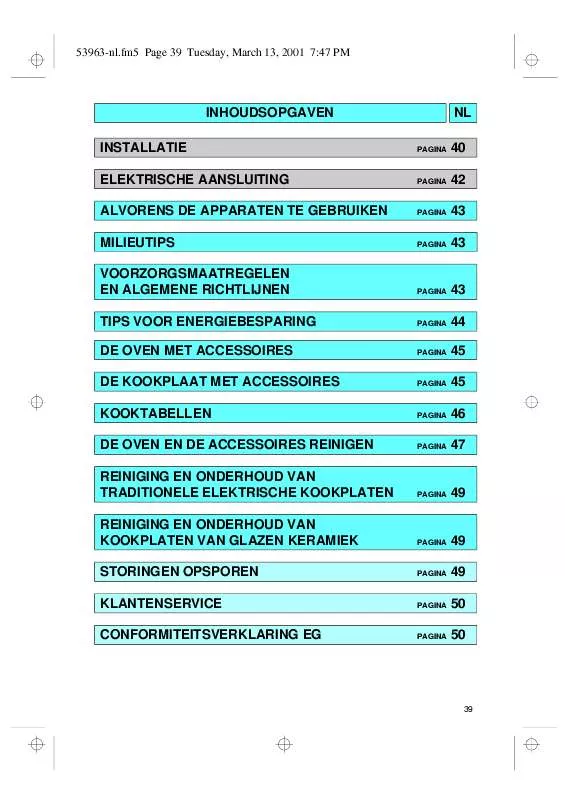 Mode d'emploi WHIRLPOOL AKF 850 AV