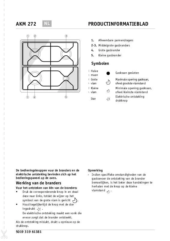 Mode d'emploi WHIRLPOOL AKM 272/NB