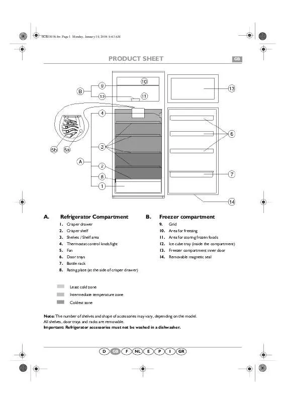 Mode d'emploi WHIRLPOOL AKP 371/IX