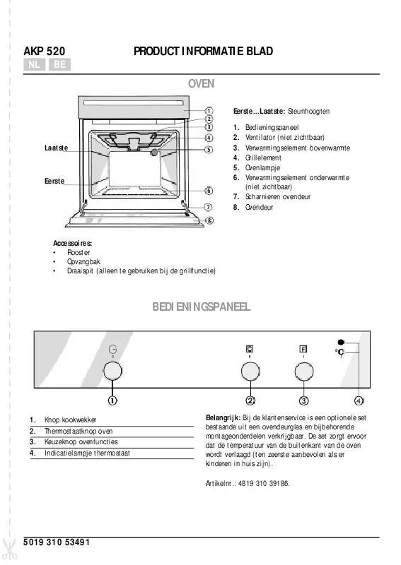 Mode d'emploi WHIRLPOOL AKP 631 IX